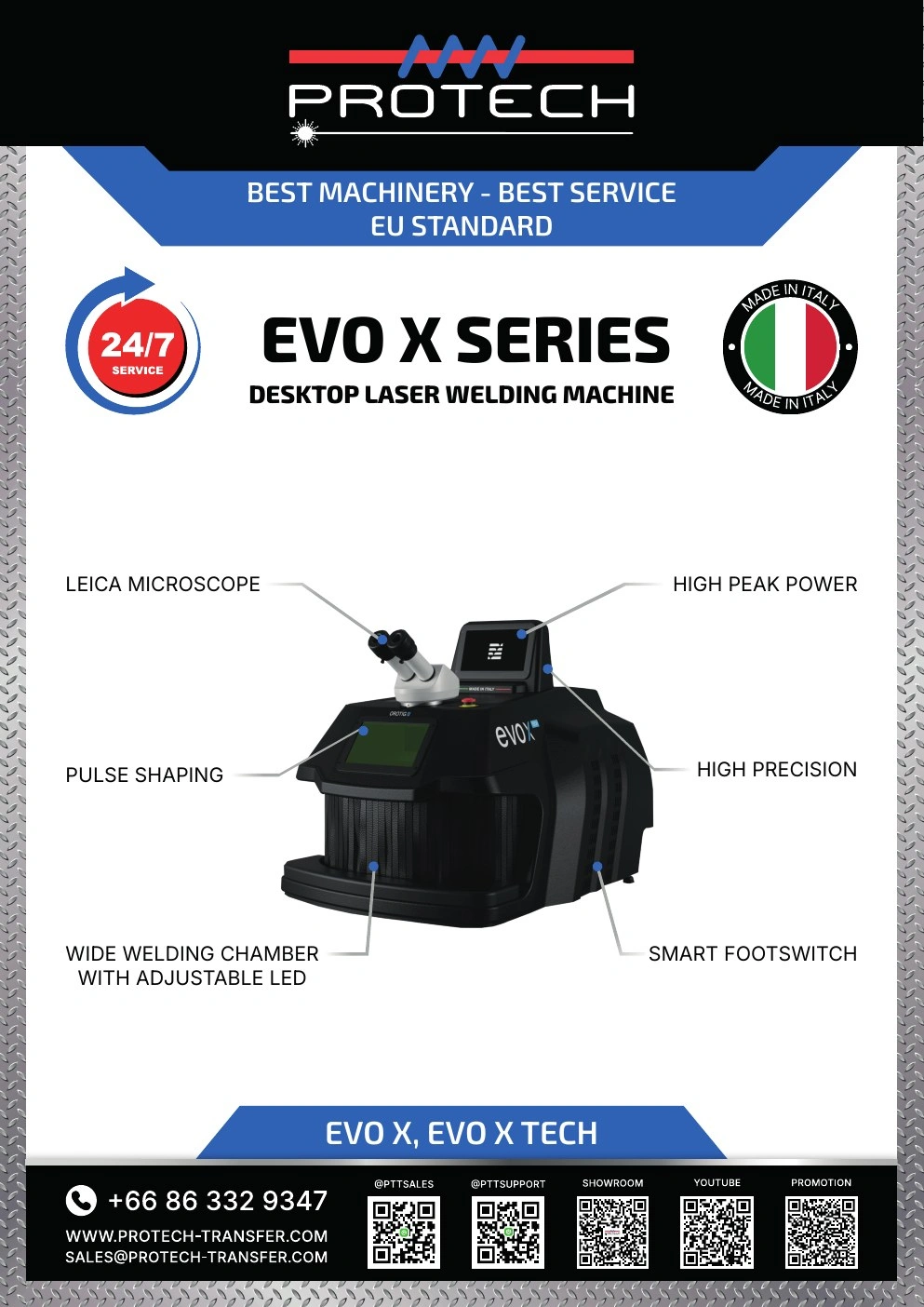 Protech Transfer — Machinery Brochure — campaign graphics, view 16