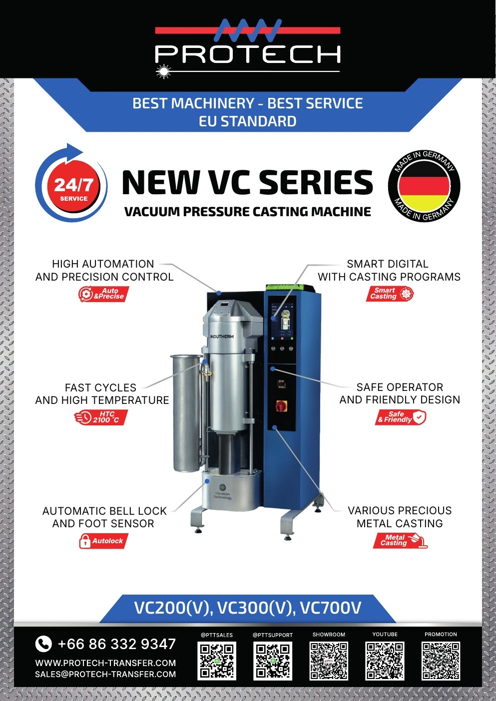 Protech Transfer — Machinery Brochure — campaign graphics, view 22