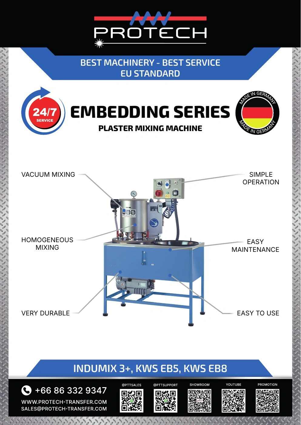 Protech Transfer — Machinery Brochure — campaign graphics, view 14