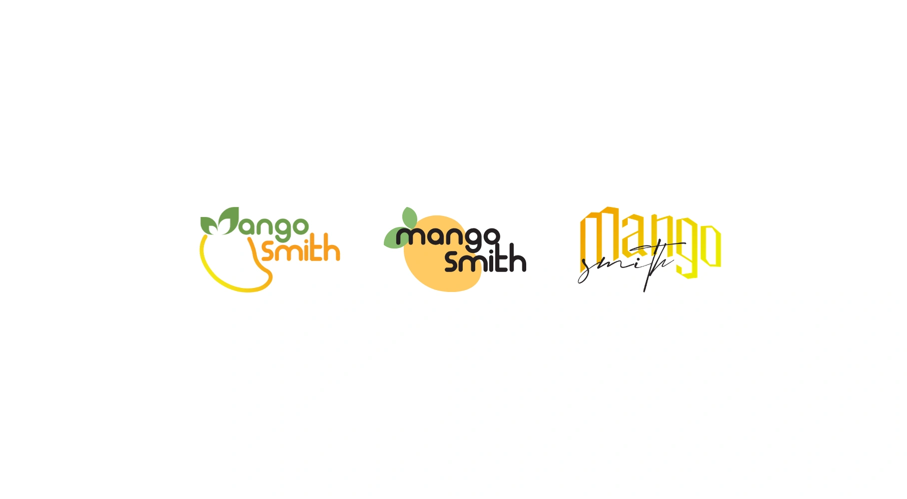 Mango Smith — brand identity design, view 2