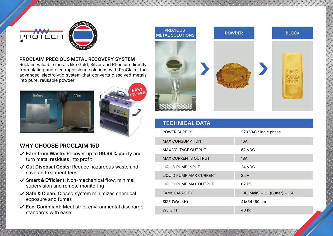 Protech Transfer — Machinery Brochure — campaign graphics, view 27