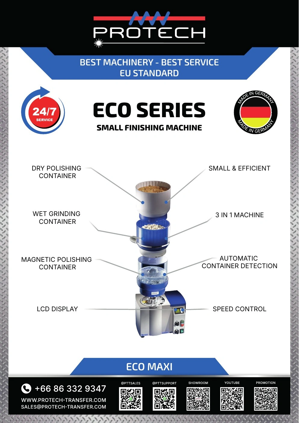 Protech Transfer — Machinery Brochure — campaign graphics, view 10