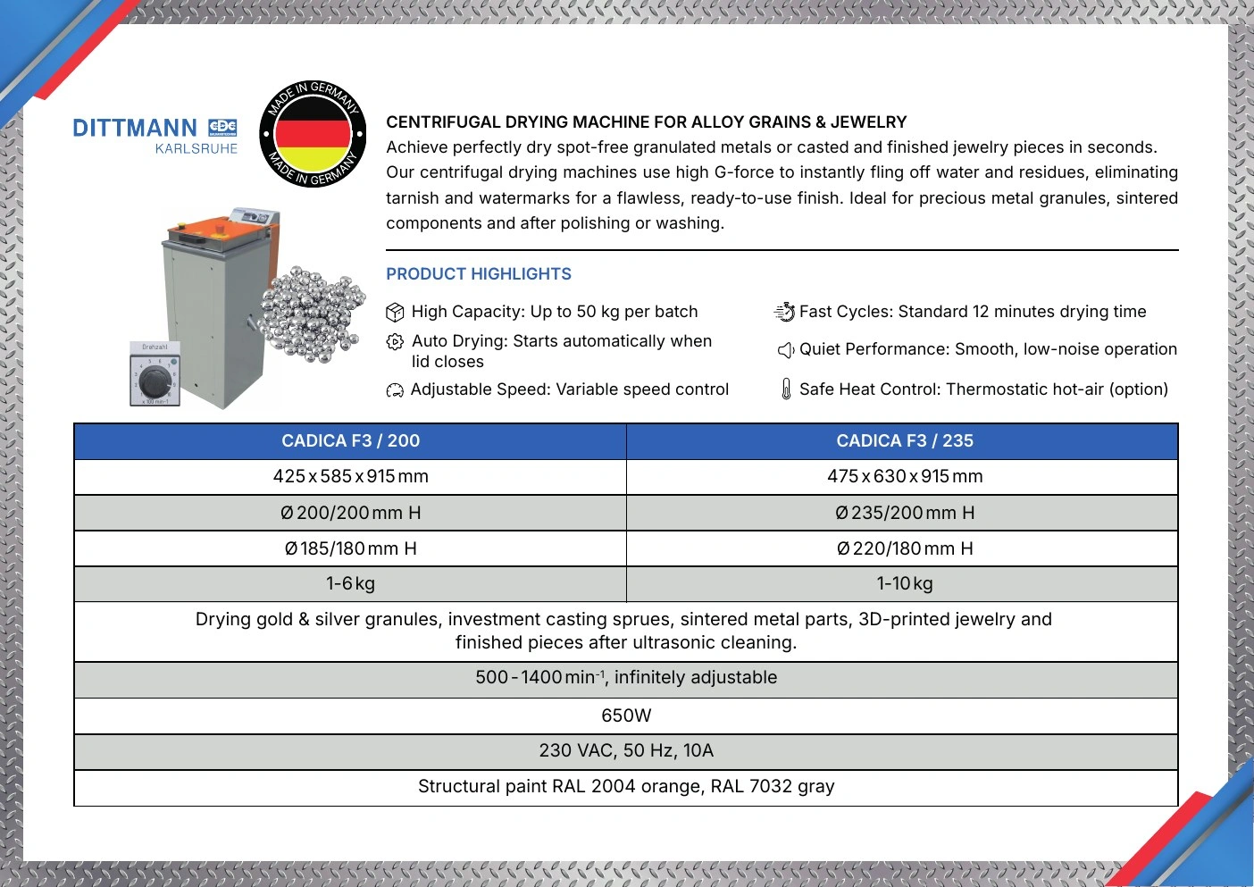 Protech Transfer — Machinery Brochure — campaign graphics, view 3