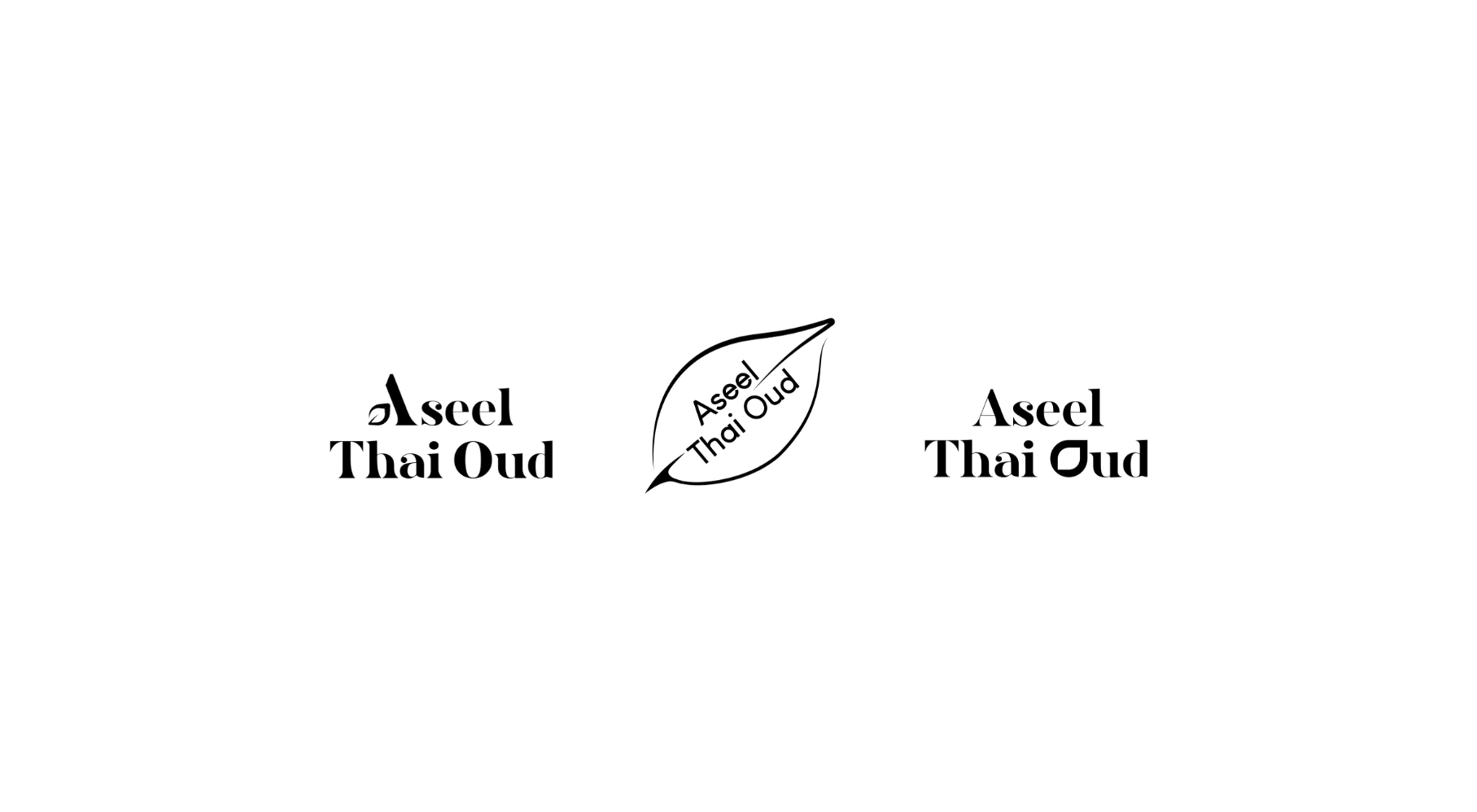 Aseel Thai Oud — brand identity design, view 2
