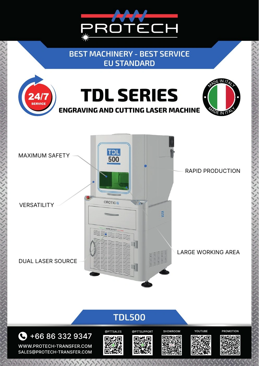 Protech Transfer — Machinery Brochure — campaign graphics, view 32