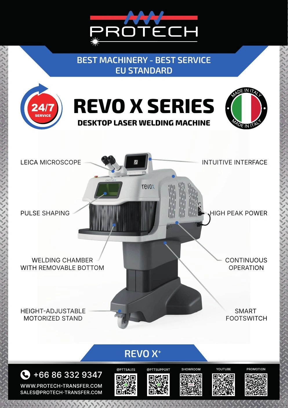 Protech Transfer — Machinery Brochure — campaign graphics, view 28