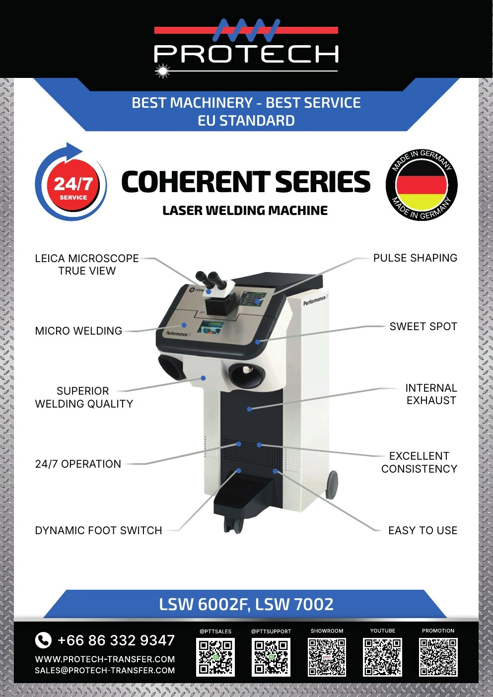Protech Transfer — Machinery Brochure — campaign graphics, view 8
