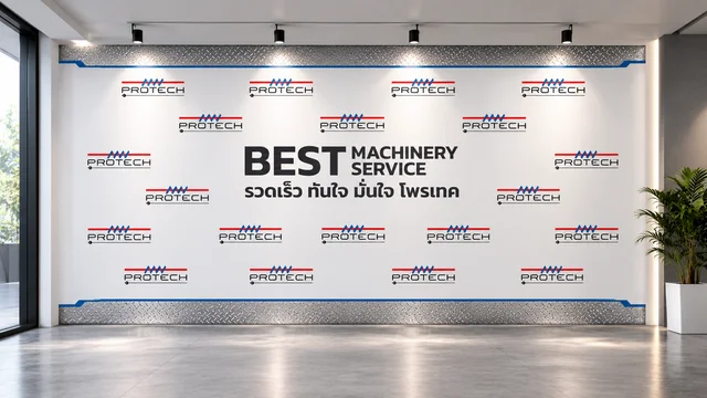 Protech Transfer — Event Backdrop — campaign graphics, view 1